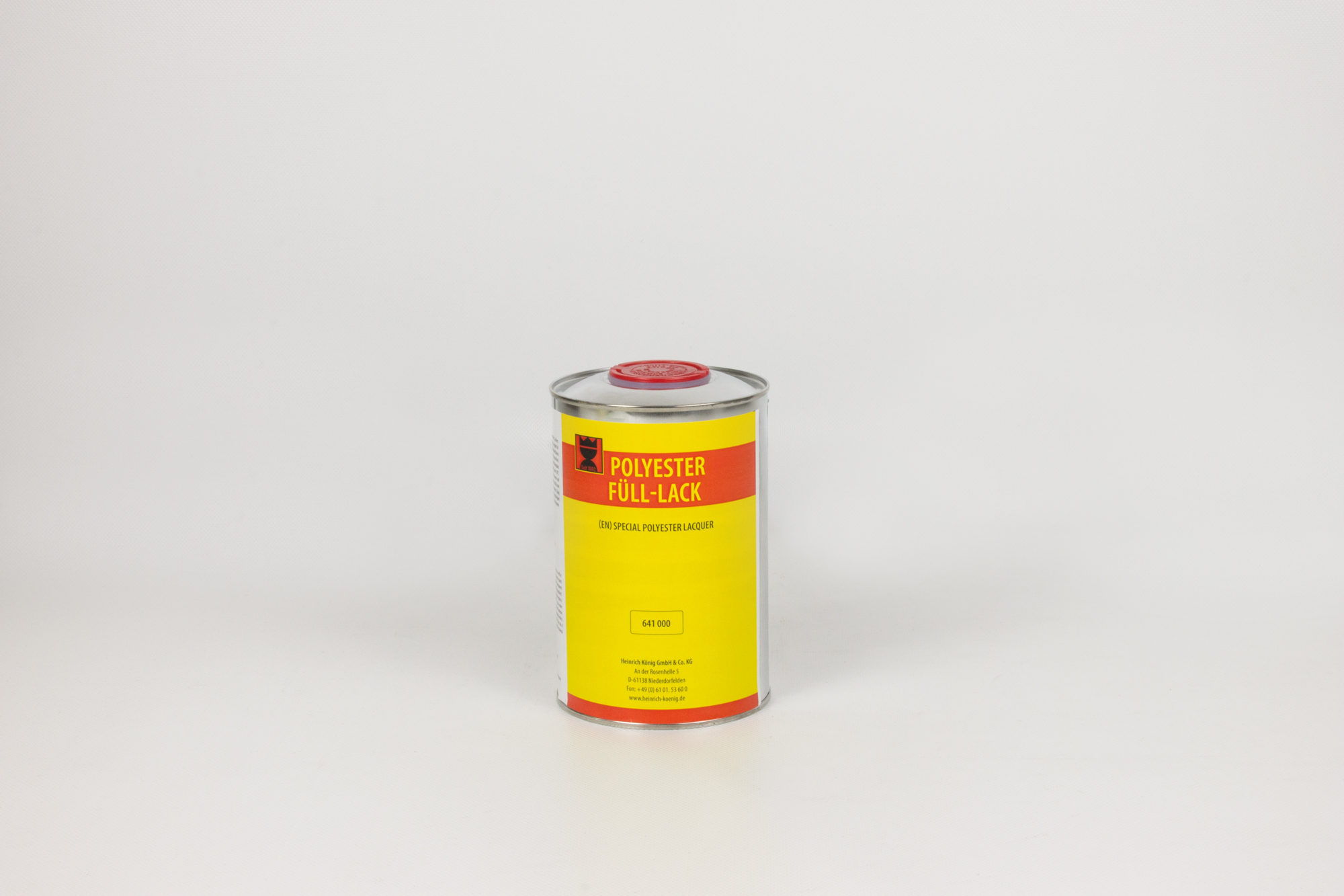 Polyester Füll-Lack, 1000 g (inkl. 5 x 10 g Härter)